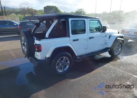 2022 Jeep Wrangler Unlimited Sahara 4X4 from USA, damaged, VIN 1C4HJXEN0NW151017